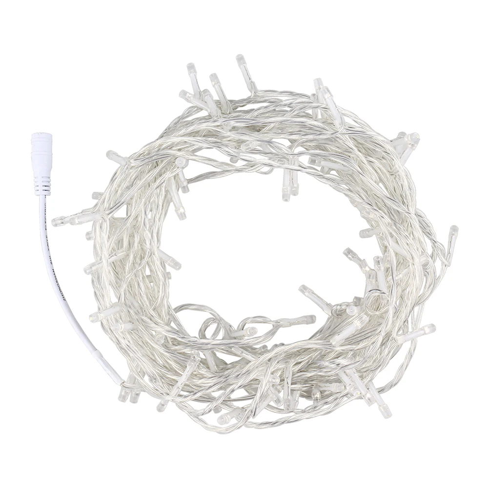 10M 100leds String Garland Christmas Tree Fairy Light Waterproof DC 12V Indoor outdoor light Wedding Party Holiday Lights 10M 100leds String Garland Christmas Tree Fairy Light Waterproof DC 12V Indoor outdoor light Wedding Party Holiday Lights