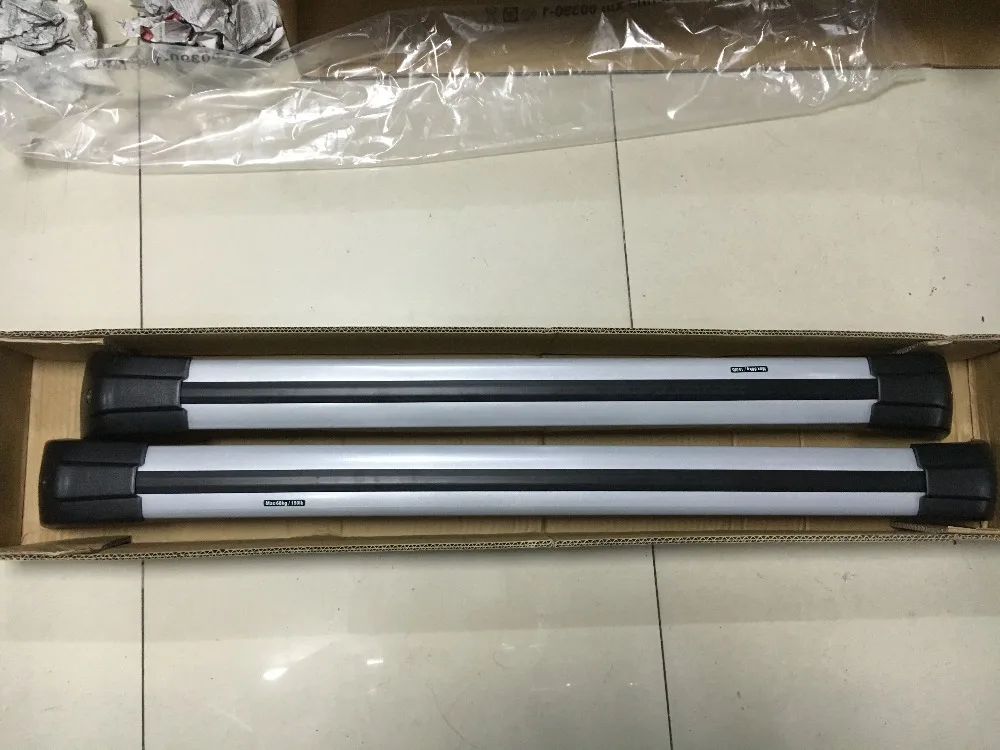 

High quality 2 PCS Aluminium alloy roof rack rail cross bar fit for RANGE ROVER 13-16 Luggage Carrier