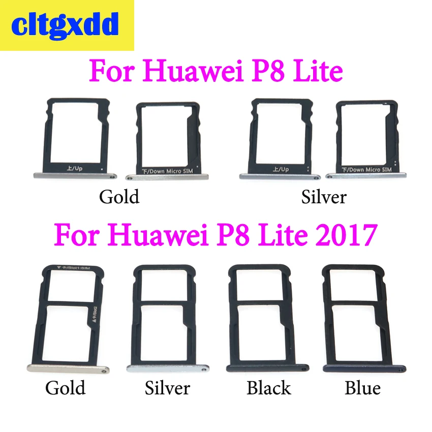 Cltgxdd для huawei P8 Lite для P8 Lite лоток для sim-карт и лоток для карт памяти Micro SD слот адаптер запасные части