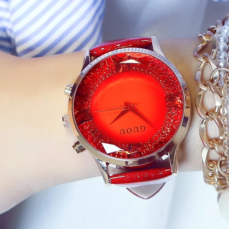 

Fashion Simple Luxury Top Brand Quartz Watch Women Leather Strap Watches Ladies Wristwatch Relojes Mujer For Female Girls OP001