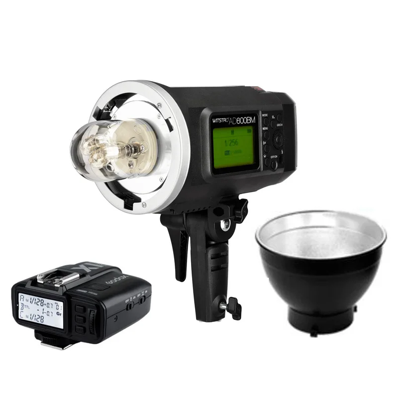 

Godox Wistro AD600BM Manual Speedlite Flash Light 600WS HSS 2.4G 8700mAh Battery + Trigger X1T for Canon Nikon Sony Olympus Fuji