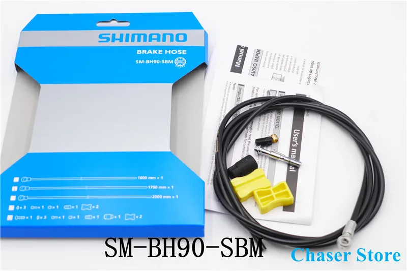 SHIMANO SM BH90 SBM/SS MTB тормозной шланг комплект 1000/1700 мм длина SM-BH90-SBM BH90-SS