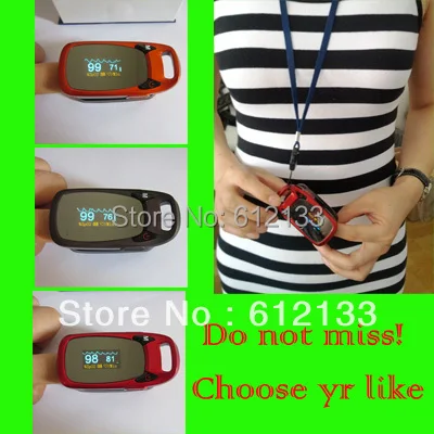 

3pcs CE Fingertip Pulse Oximeter Color OLED display FOUR COLORS 4 CHOICE ANTI-SHAKING
