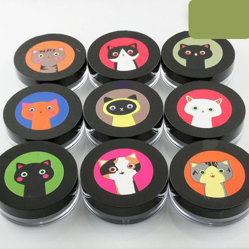 1Pcs New Arrival Cute Empty Loose Powder Jar Cosmetic Powder Packing Container Powder Makeup Tool