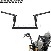 Мотоцикл " Руль вешалка в винтажном стиле тяга 8" подъем 3" в ширину для Harley Chopper Кафе Racer скремблер поплавок 25 мм Бар
