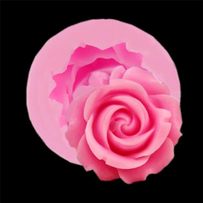  3D Silicone Chocolate Cake Fondant Mould Baking Sugar craft Decorating Mold Tools Practical Reusable tool C0409#30             01
