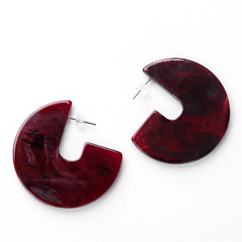 

Trendy Brincos Brinco Earring for Women Acid Acrylic Drop Earrings for Women Elegant Design Jewelry Bride Accessories oorbellen