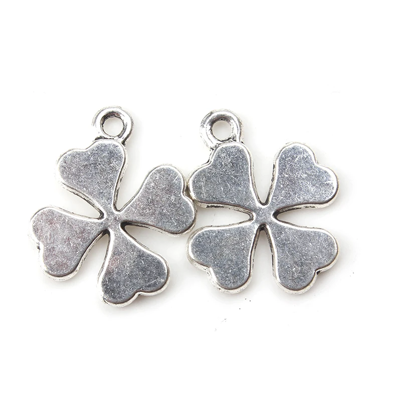 10pcs-lot-19mm-x-10mm-Four-Leaf-Clover-Charms-Antique-Silver-Tone-for-diy-lucky-charms