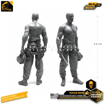 

1/35 Modern American Commando Resin Soldier Model NAI-02