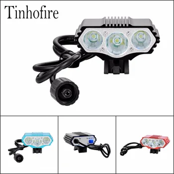 

6000LM 3x T6 USB LED 3T6 Headlamp 4 Modes Headlight Bicycle Bike Light Lamp F3 DC or USB Input