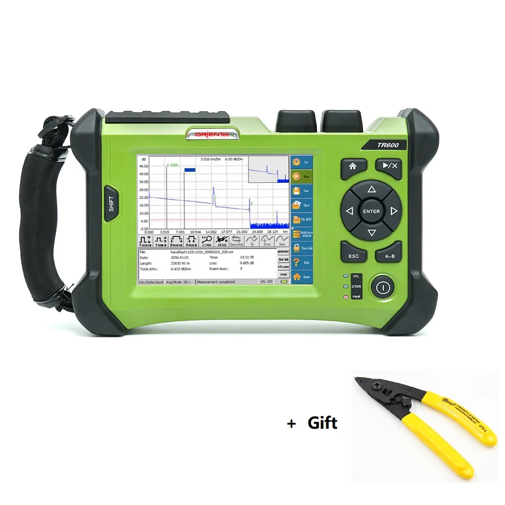 FTTH волоконно оптический OTDR тестер низкая цена SS24AF 1625 PON Orientek 1310/1550/Нм 32/дБ