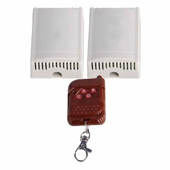 

2CH 433Mhz Light Remote Control Switch ABCD Buttons AC220V w/Screwdriver