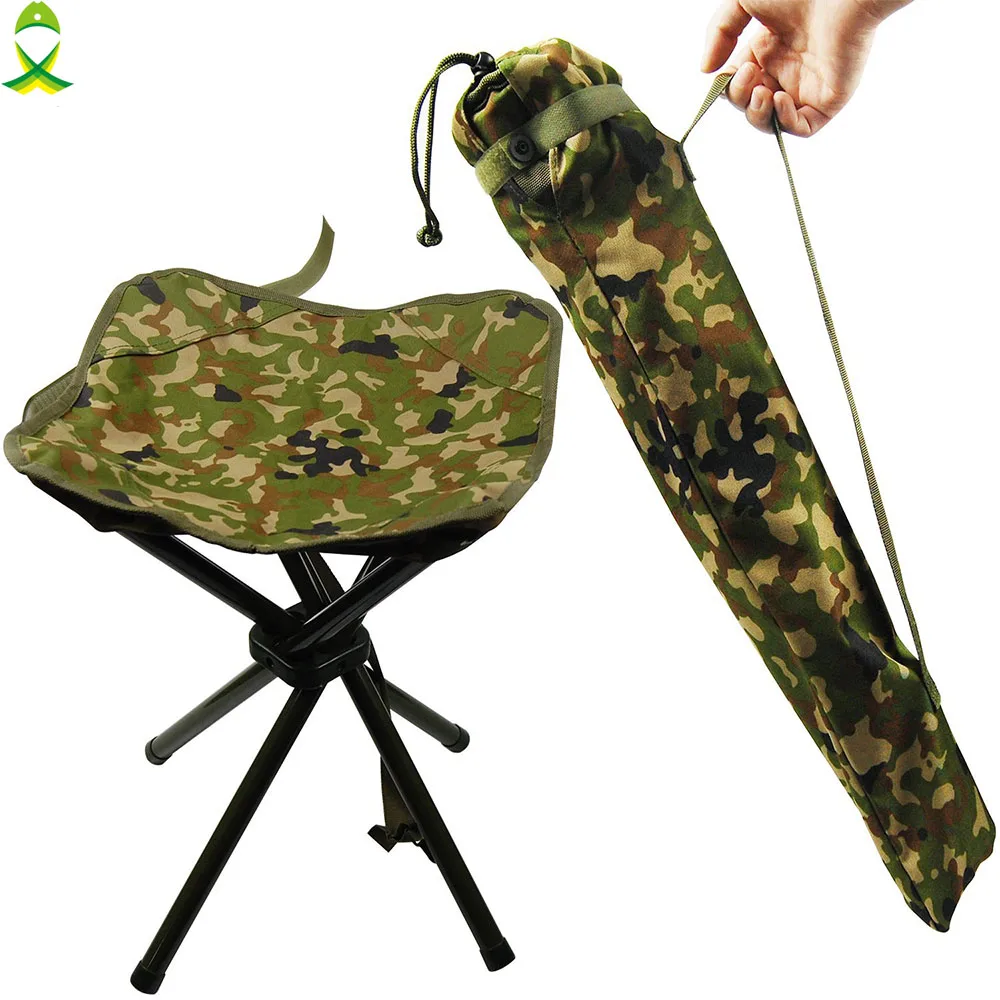 JSM Outdoor Portable Folding Camouflage Fishing Chairs Picnic Beach