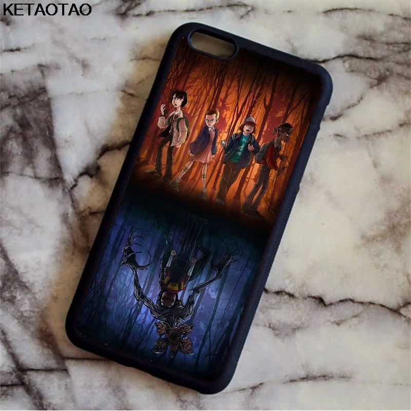 KETAOTAO удивительные странные вещи телефонные чехлы для iPhone 4S 5C 5S 6 6S 7 8 Plus X Samsung NOTE