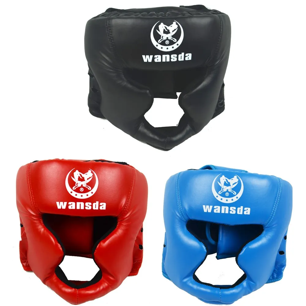 

Boxing Helmet head protectors adult Child training headgear MMA Muay thai kickboxing half covered Helmets