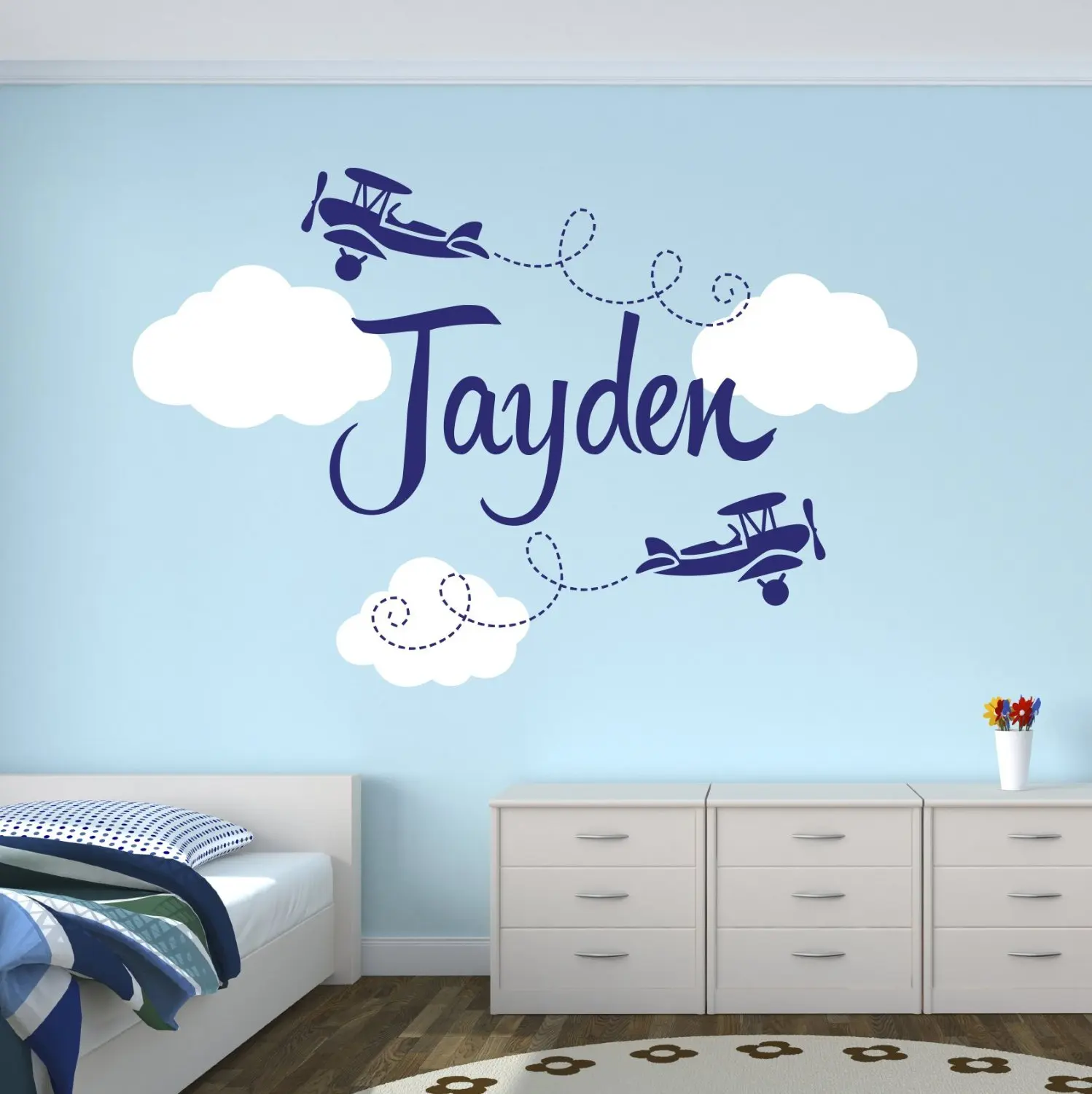 Us 10 42 25 Off Personalized Airplane Name Clouds Decal Nursery Decor Home Decoration Kids Children Room Vinyl Wall Sticker A 90 In Us 10 42 25 Off Personalized Airplane Name Clouds Decal Nursery Decor Home Decoration Kids Children Room Vinyl Wall Sticker A 90 In