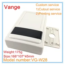 1 шт./лот, промышленная система управления, проектная коробка 168*107*45 мм, абс пластиковый корпус, чехол, сделай сам, настенный для провода, соединитель