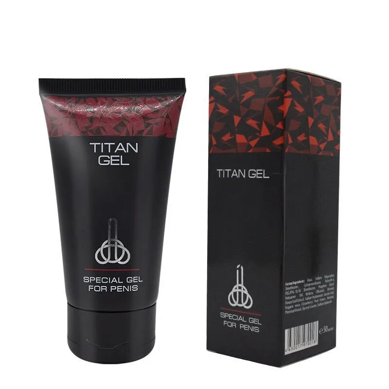 

1PCS Titan Gel Big Cock Herbal Enlargement Massage Cream 50ml /PC