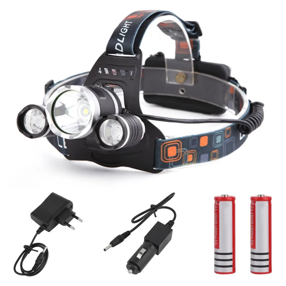 

Waterproof Rechargeable 5000LM LED Head Light Headlight Head Lamp Fishing Light Lantern Camping Headlight Torch