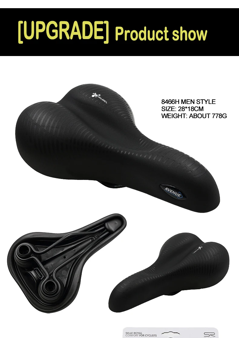 Selle Royal велосипедное седло MTB, силиконовая Удобная подушка для сидения, мягкое седло для женщин и мужчин, общие аксессуары для шоссейного велосипеда