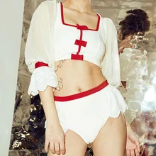 Купальный костюм, женский купальник с пуш-ап, женская одежда для плавания, женская одежда для серфинга, новинка, самотаймер, раздельный, короткий, длинный рукав