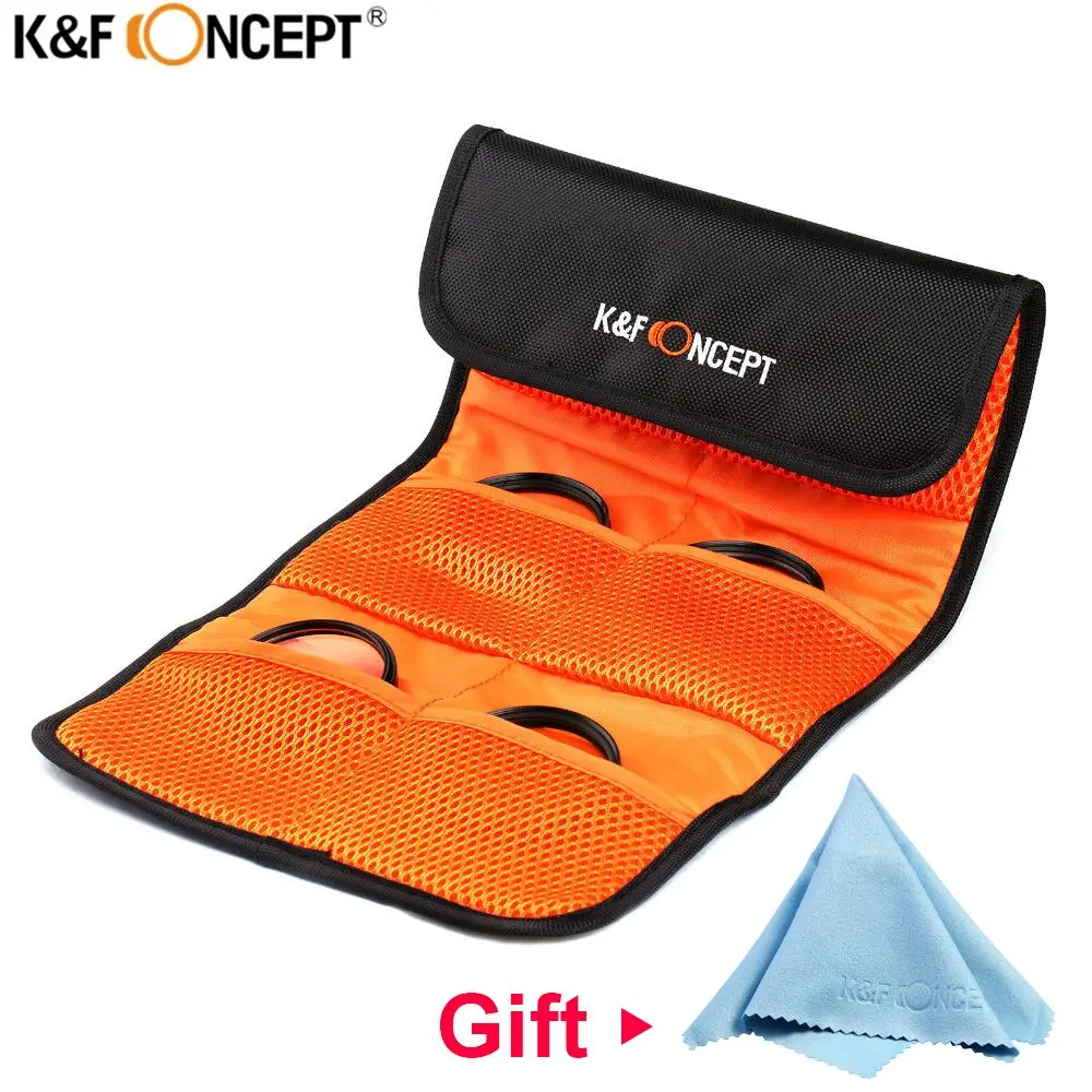Buy K&F CONCEPT Lens Filter Wallet Skin Case 3 4 6 Pockets Filter Bag For