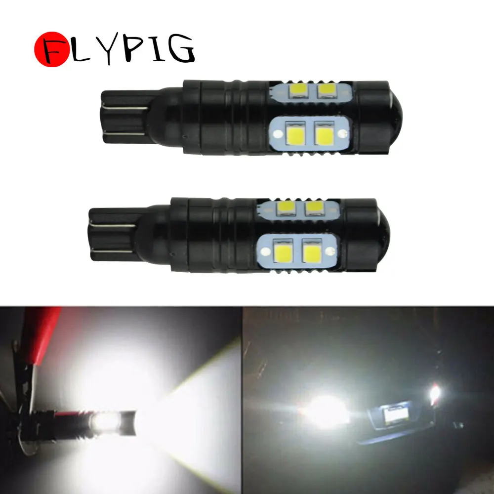 2x50 Вт для 921 906 912 T15 светодиодный 6000K HID Белый резервный задний фонарь лампа