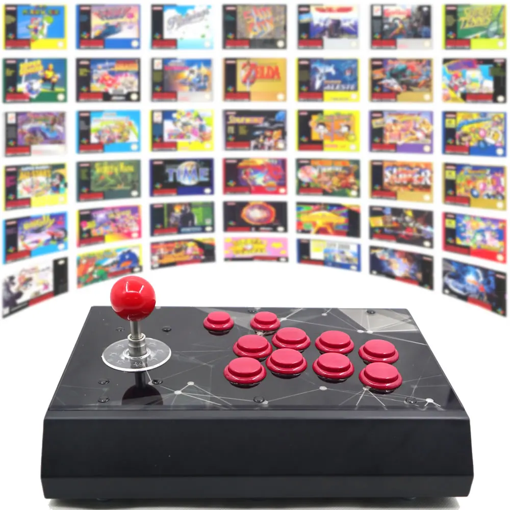 

Raspberry Pi 3B+ RetroArcadeCrafts RAC-S300 Retro Arcade Game Console 64G/128G