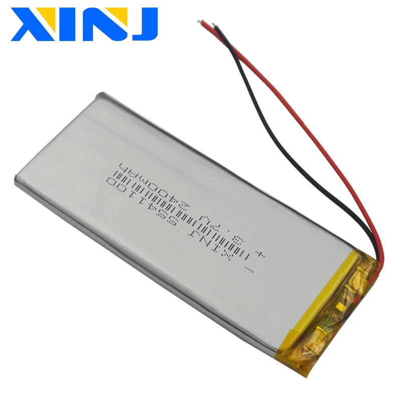 XINJ 3,7 V 2400mAh литий-полимерный аккумулятор 5541100 для gps портативный ТВ Видео плеер пластина планшет MID портативный dvd планшет PC psp