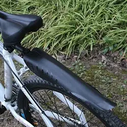 1 компл. Универсальный велосипед крыло Пластик горный велосипед крылья спереди/сзади Fender набор съемный Брызговики клапанами велосипед