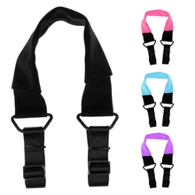 Переносной Йога повязки для тренировки профессиональные носилки для ног дверные полосы упражнения группа Гравитация фитнес тянущийся ремень