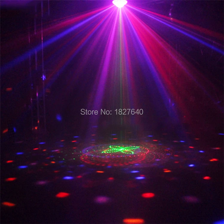 Новое поступление светодиодный хрустальный лазерный магический шар светильник KTV комнатный светильник s лазерный вращающийся бар сценическое освещение