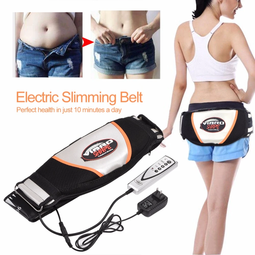 Electric Vibrating Massager Fat Burner Waist Belt Body Slimming Shaper Full Body Weight Loss Belt Anti Cellulite Massage Machine Slimming Product Aliexpress