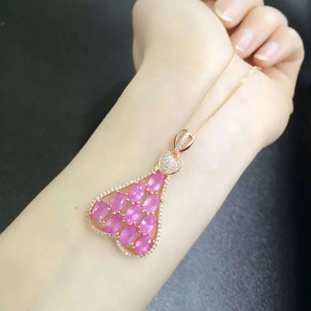 

Collares Collier Qi Xuan_Natural Pink Fashion Pendant Necklace_Real Necklace_Quality Guaranteed_Manufacturer Directly Sales