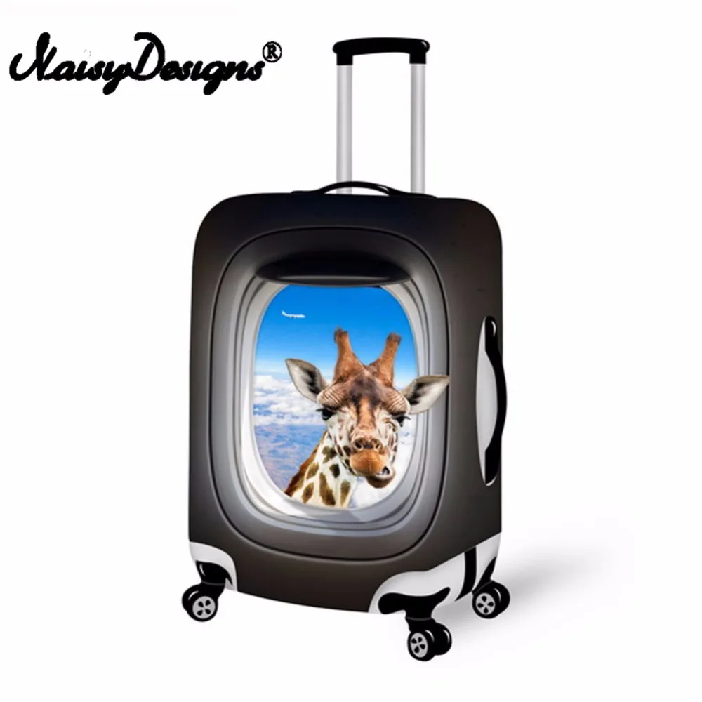 

Noisydesigns Out Of The Window Animal Suitcase Elastic Fashion Protective Cover Dust Cover For The Trunk Apply to Box for S/M/L
