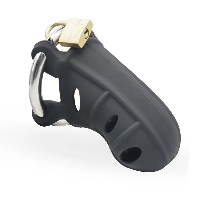 

2 color Men Adjustable Hoop Silicone Case Lock