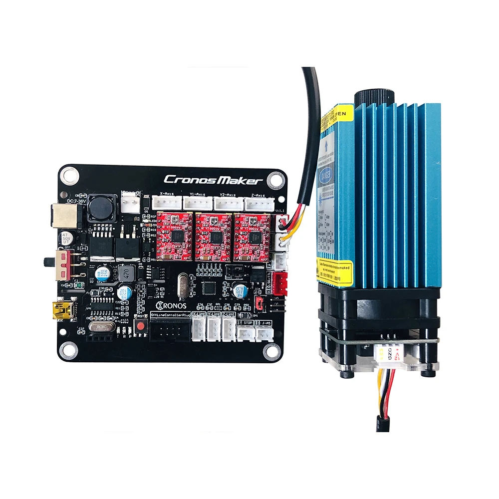 Лазерный гравер cnc3018 pro деревообрабатывающий фрезерный станок с ЧПУ GRBL ER11 PCB CNC 3018