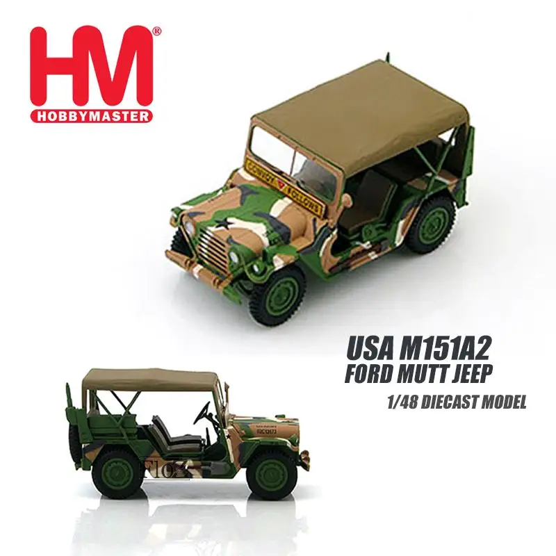 

HOBBY MASTER USA M151A2 Ford MUTT JEEP 1/48 DIECAST MODEL FINISHED JEEP