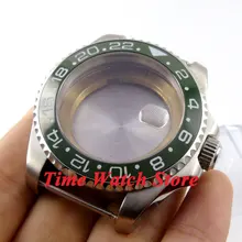 43 мм сапфировое стекло зеленый керамический ободок из нержавеющей стали чехол для часов Miyota 8215 DG2813 ETA 2836 movement 53