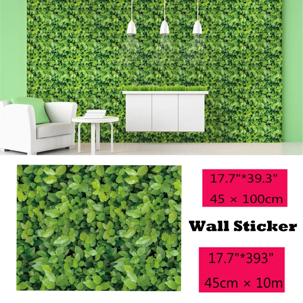 

Wall Sticker 1/10 Meters Green Meadow Effect Self-adhesive Wall Sticker Wall Stickers Home Decoration Living Bedroom Decor