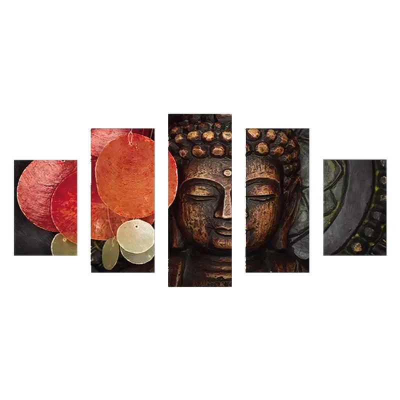 

Buddha Statue 5D DIY Full Drill Diamond Painting Embroidery Cross Stitch Kit Rhinestone Mosaic Room Home Decor Craft