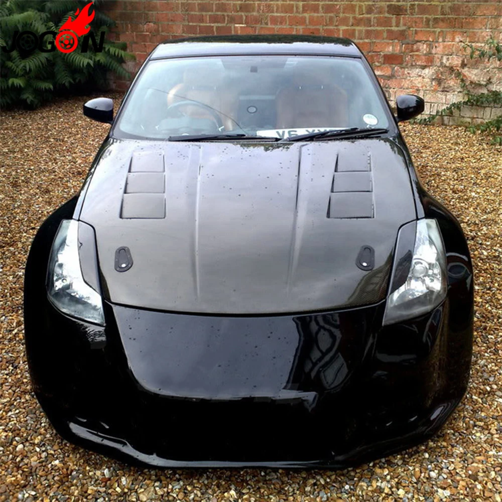 Carbon Fiber For Nissan 350z Z33 2003 2009 2004 2005 2006 2007 2008 Carbon Fiber For Nissan 350z Z33 2003 2009 2004 2005 2006 2007 2008 Front Headlight Head Light Lamp Cover Eyelid Eyebrow Trim In Hoods From Automobiles