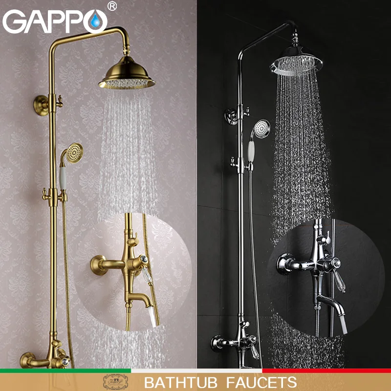 

GAPPO Bathtub Faucets Shower Faucets rainfall bath faucets bathroom faucet mixers bath tub mixer torneira do chuveiro