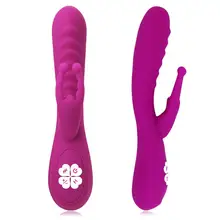 12 Vibration Stimulator Magnetic USB Rechargeable Vibrator G Spot Adult Massager Sex Toy for Women Couples