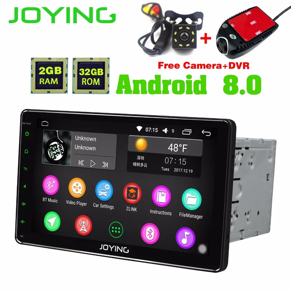 

Octa core 2 din android 8.0 Universal Car Multimedia Player Car Radio Player Stereo 2g+32g 9" Autoradio Gps Navigation free Gift