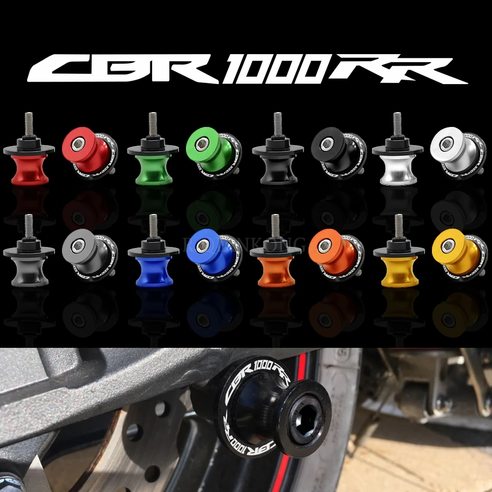 

For HONDA CBR1000RR CBR 1000RR 1000 RR 2012 2013 2014 Motorcycle CNC 6MM 8MM 10MM Swingarm Sliders Motor Car Swingarm Sliders