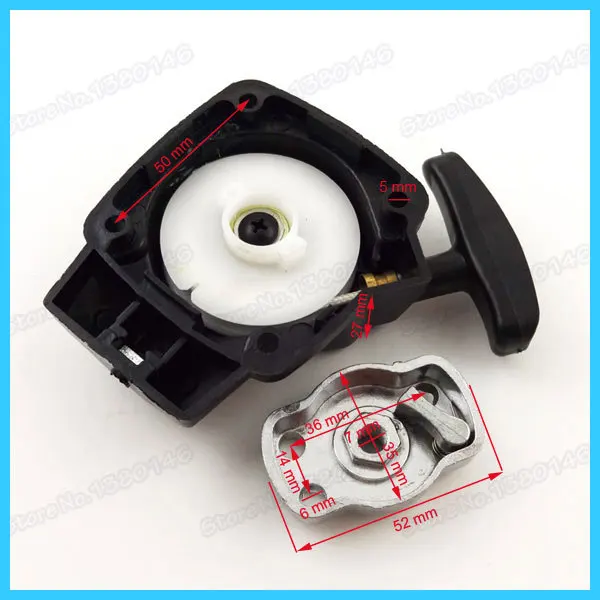

Pull Starter With Claw For Goped Mosquito Tornado Gas Mooped Scooter Motorcycle Mini Motor Pit Bike.