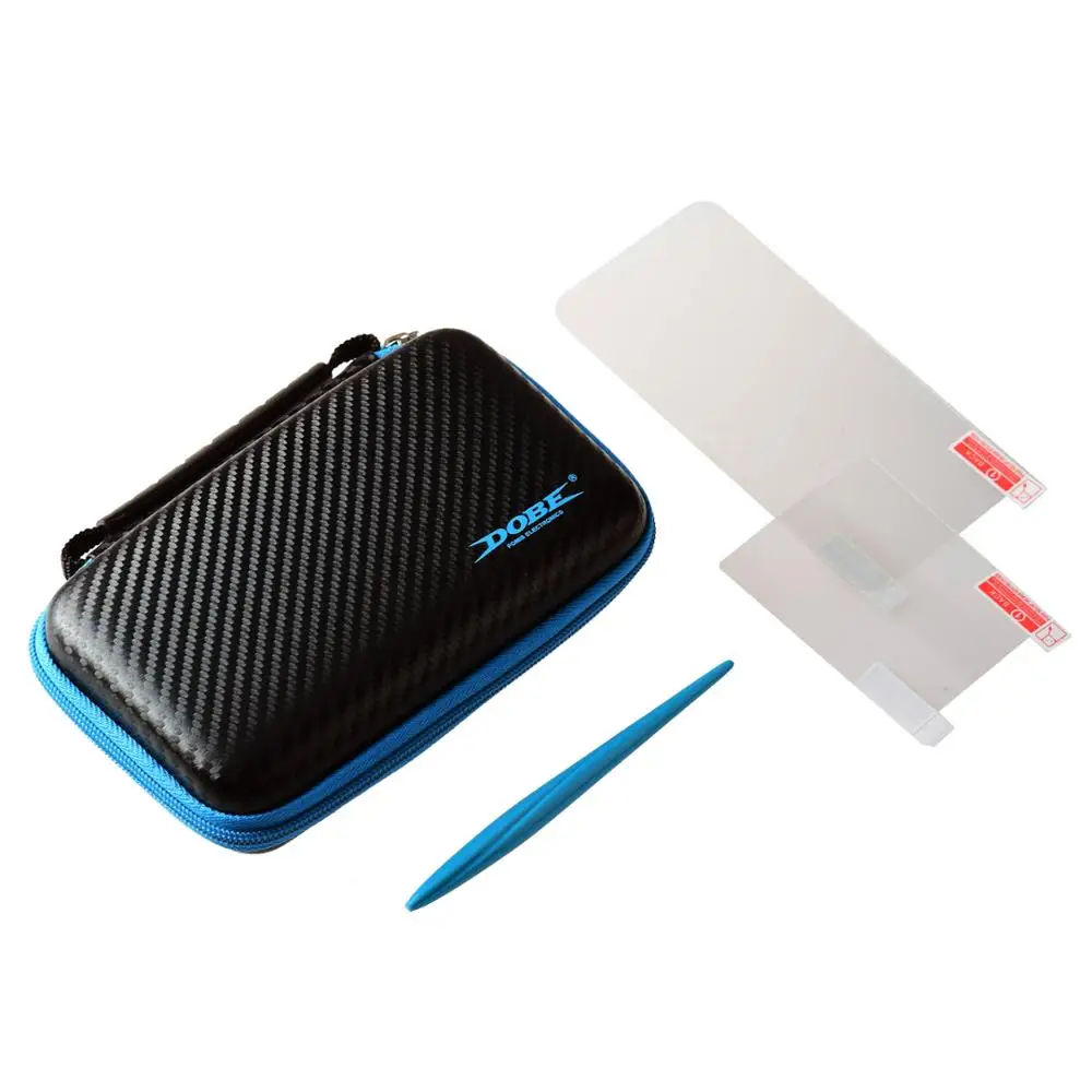 

New EVA Carrying Case Storage Bag Case Pouch & Screen Protector & Stylus Touch Pen For Nintend New 2DS XL/LL