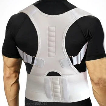 

Magnetic Shoulder Back Support Belt Posture Corrector Braces Upper Clavicle Back Slouching Spine Supports Belt Orthosis Corset
