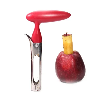 

Apple Corer, Premium Stainless Steel Apple or Pear Core Remover Tool for Home, Kitchen with Sharp Serrated Blade